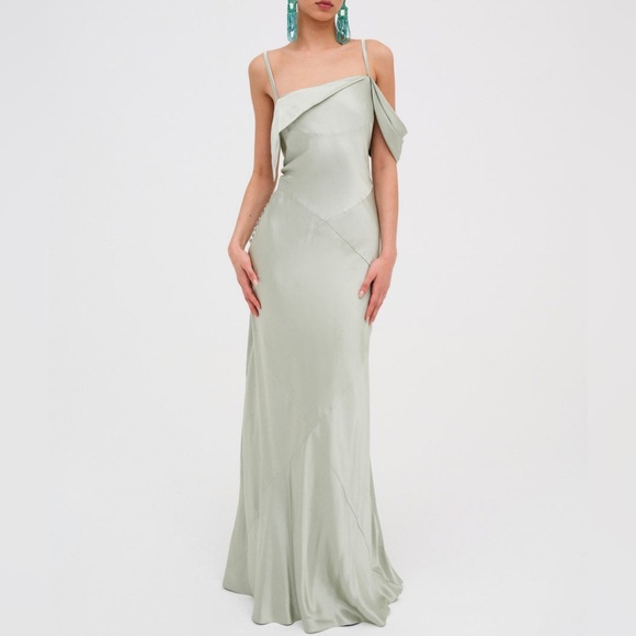 For Love And Lemons Dresses & Skirts - $319 NWT Sage For Love And Lemons “Jewel” Maxi Dress Sz Large L